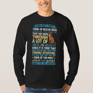 Rädda djuren Hund antar A Hund T Shirt