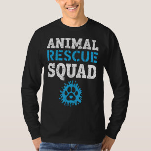 Rädda djuren Squad Animal Höger Activist Animal T Shirt