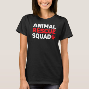 Rädda djuren Squad Animal Höger Activist Animal T Shirt