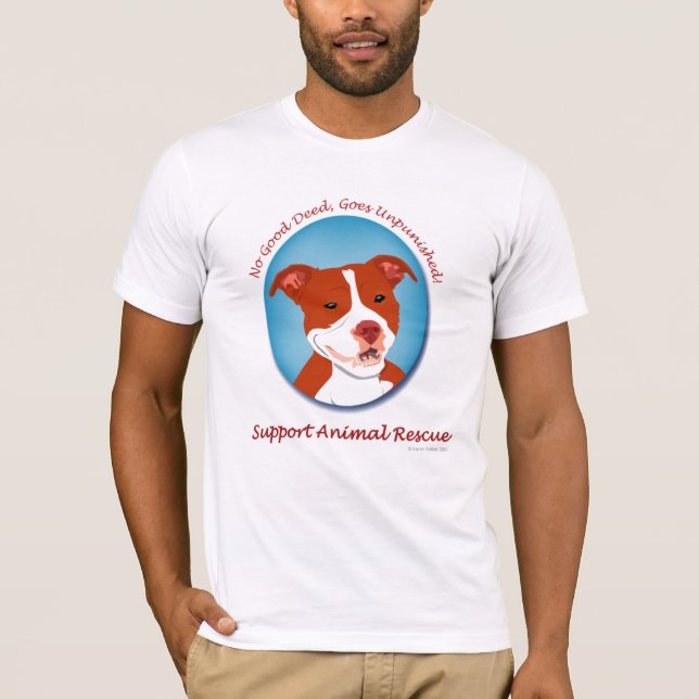 Rädda djuren t-shirt (Framsida)