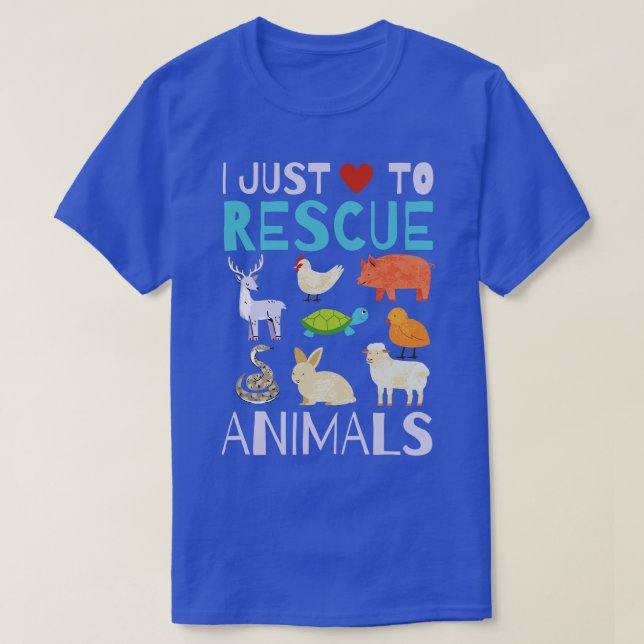 Rädda djuren undsättning av djurförsök t shirt (Design framsida)