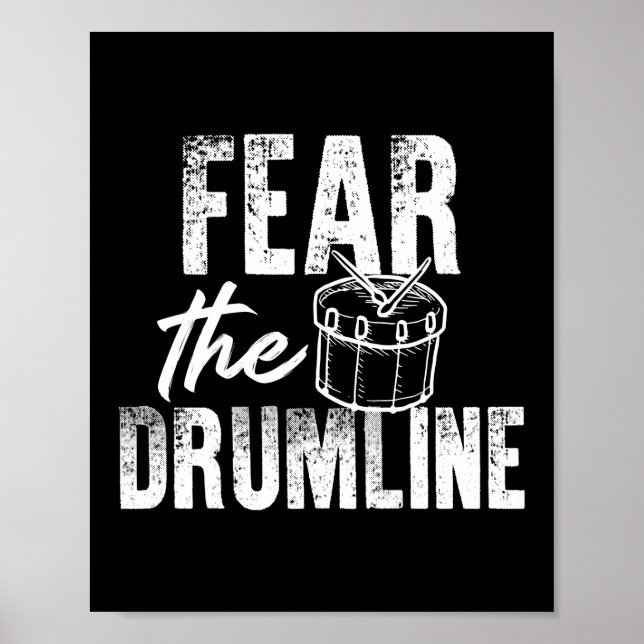 Rädda Drumline Marching Band Poster (Framsidan)