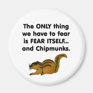 Rädda egen Chipmunk Magnet