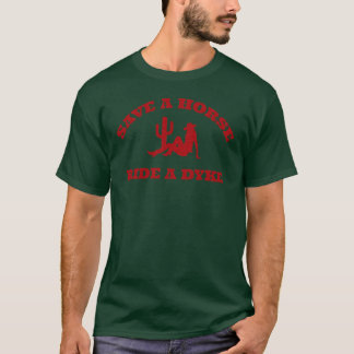 Rädda en häst Ride-familjen T Shirt