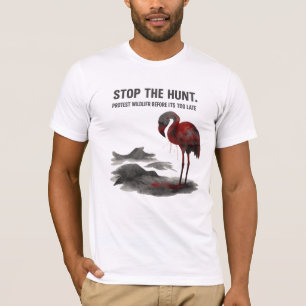 Rädda flamingos i Irak – Öka medvetandet om skydd  T Shirt