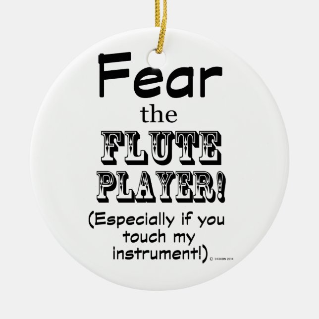 Rädda Flash Player Julgransprydnad Keramik (Framsidan)