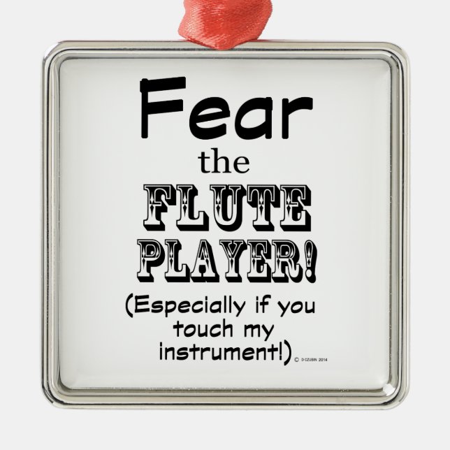 Rädda Flash Player Julgransprydnad Metall (Framsidan)