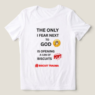 RÄDDA FÖR KAKOR, MATLUSTIGHET VIT GRAFIK KVINNOR T SHIRT