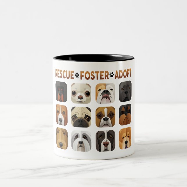 Rädda Foster Adoptera Mugg (Center)