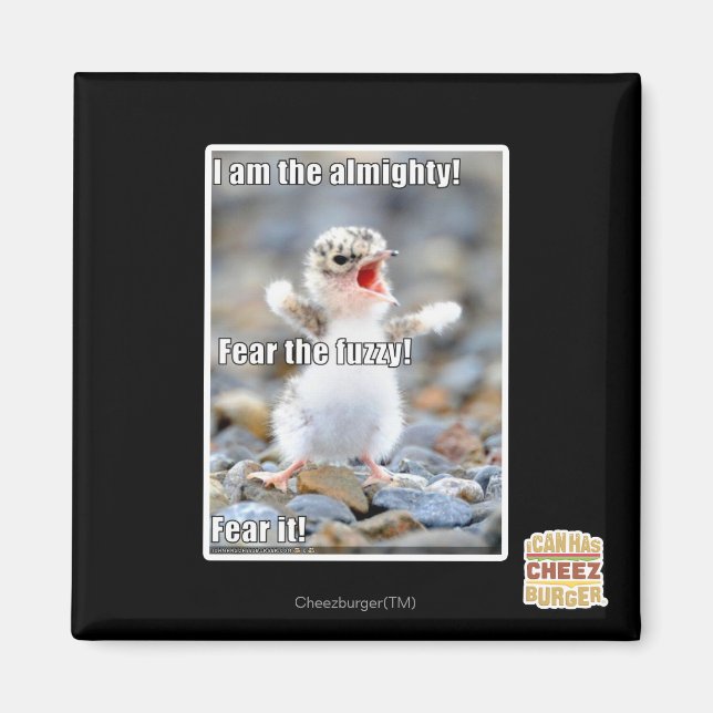 Rädda Fuzzy! Magnet (Framsidan)