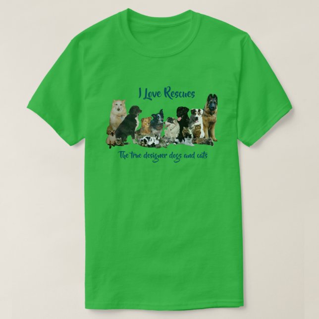 rädda husdjur24w t-shirt (Design framsida)