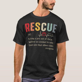 Rädda Husdjur Roligt Att Ta Ut Ett Husdjur Ur Fara T Shirt