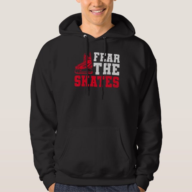 Rädda huven för en ishockeygrupp hoodie (Framsida)