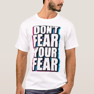 Rädda inte din rädsla för hand plockade t shirt