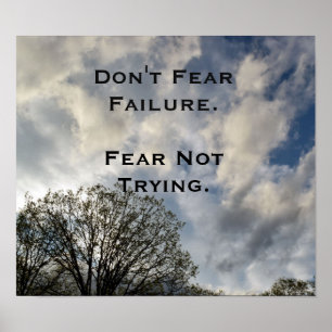 Rädda inte felinspirationsöppning för att Poster