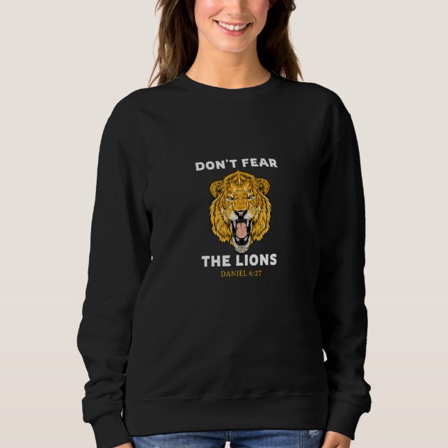 Rädda inte Lejon Daniel 627 Bible T Shirt (Framsida)
