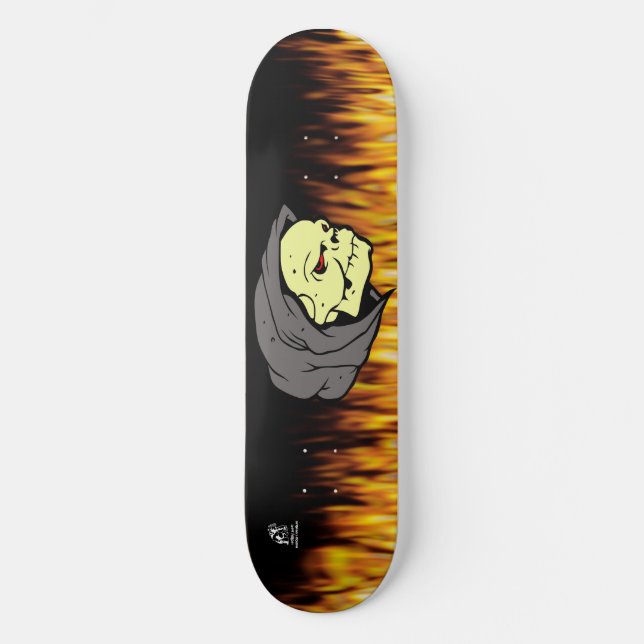 Rädda inte tidningen skateboard bräda 19,5 cm (Framsida)