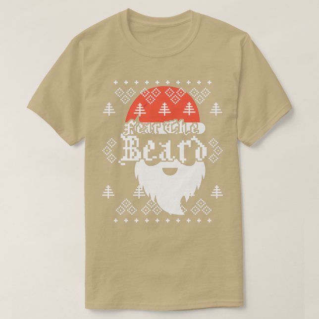 Rädda Jultomten Beard Joke 1 T Shirt (Design framsida)