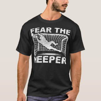 Rädda Keeper Goalkeeper Goalie Soccer-fotboll fa T Shirt