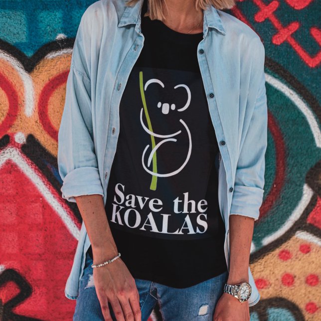 Rädda koalorna T-shirt (Skapare uppladdad)