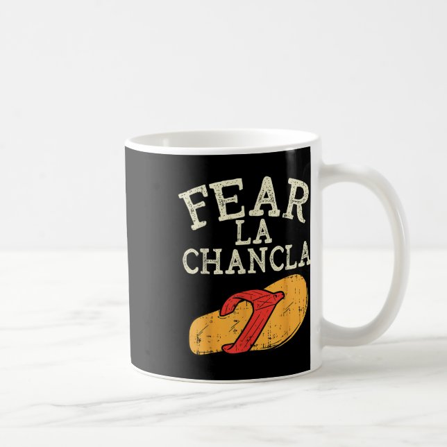 Rädda La Chancla Funny Cinco De Mayo Spain Mexiica Kaffemugg (Höger)