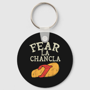 Rädda La Chancla Funny Cinco De Mayo Spain Mexiica Nyckelring