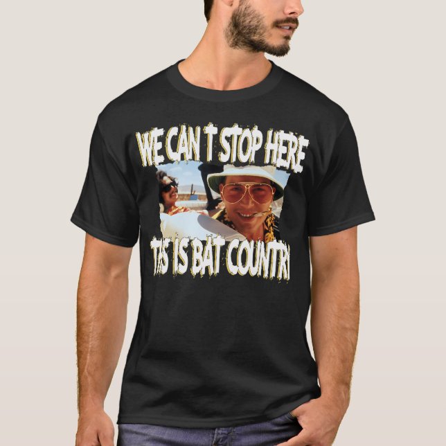 Rädda Loathing Fladdermus Land T Shirt (Framsida)
