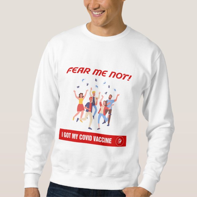 Rädda mig inte - och masker av! Manar Lång Ärmad Tröja (Framsida)