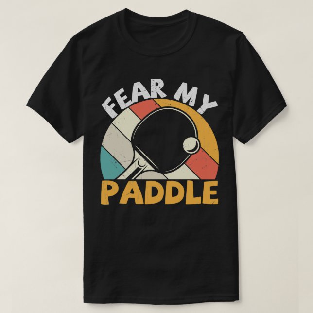 Rädda min Paddle Funny Bord tennis Design Classic  T Shirt (Design framsida)
