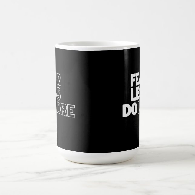 "Rädda mindre att göra mer" Motivering Kaffemugg (Center)