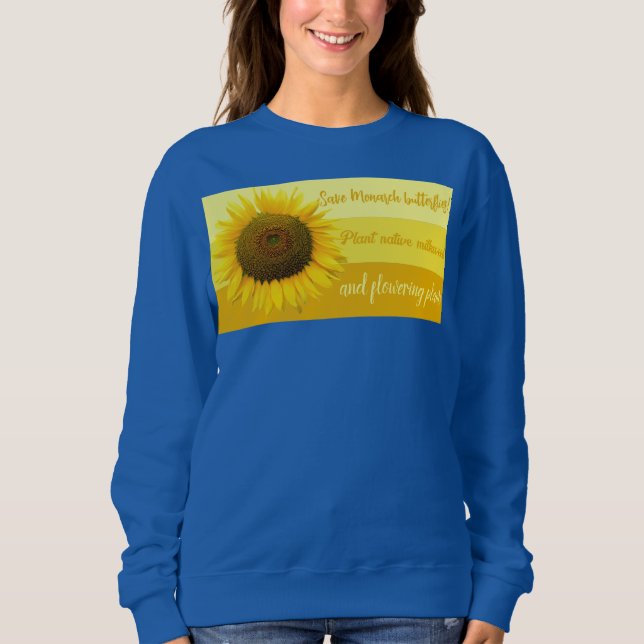 Rädda Monarkfjärilen T Shirt (Framsida)