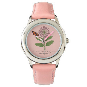 Rädda Monarkfjärilspopulationen Mors dag Armbandsur