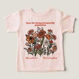 Rädda Monarkfjärilspopulationen T Shirt