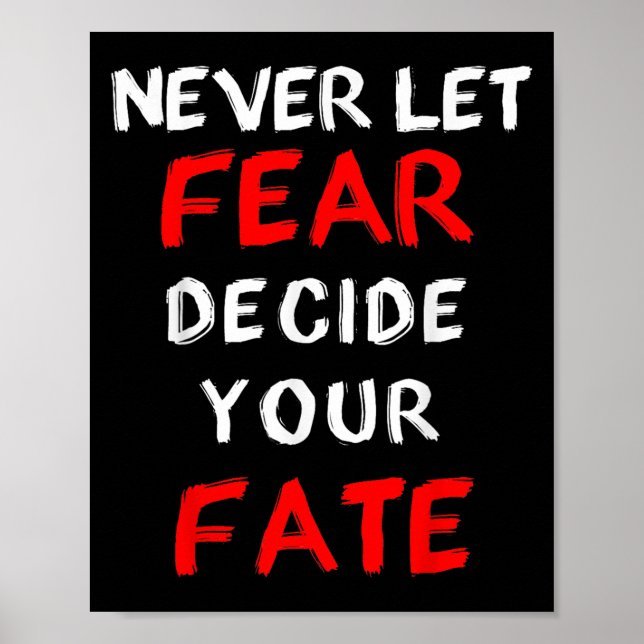Rädda motiven - låt aldrig rädsla bestämma ditt öd poster (Framsidan)