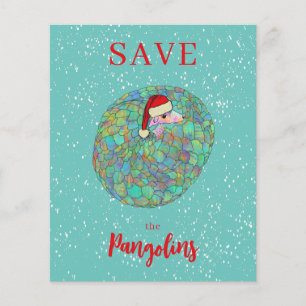 Rädda Pangoliner Slogan Personlig Budget