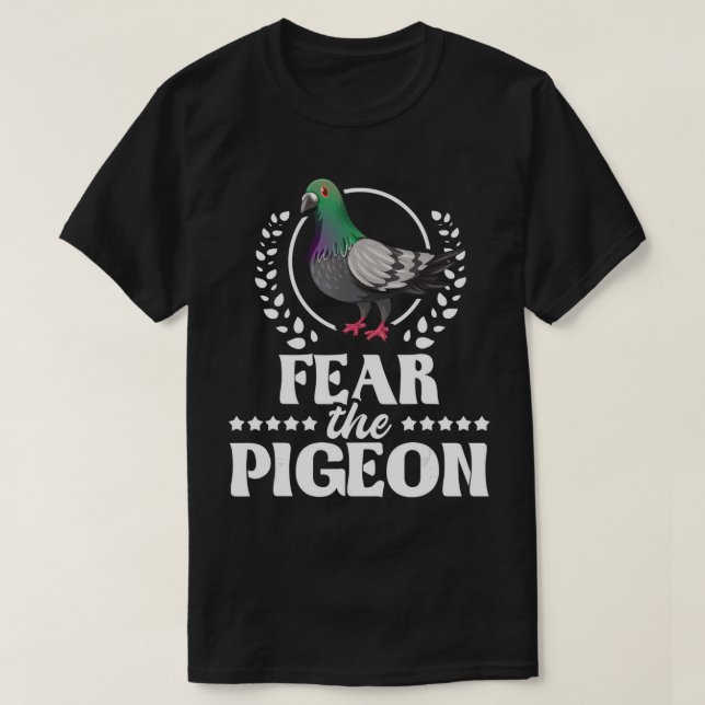 Rädda Pigeon - Pigeon Tävla Älskare Fågelskådning T Shirt (Design framsida)
