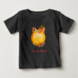 Rädda planeten Baby T-Shirt