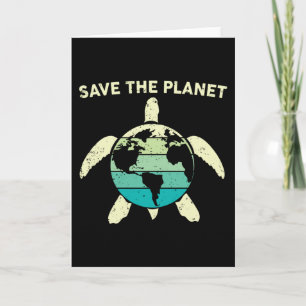 Rädda planeten jordmiljö kort