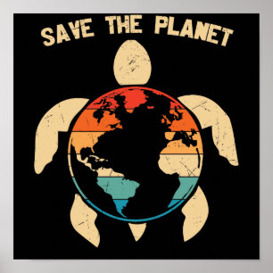 rädda planeten poster