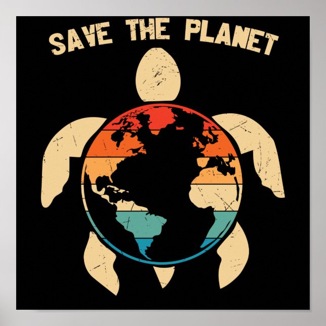 rädda planeten poster (Framsidan)