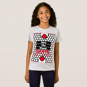 Rädda planeten skal t shirt