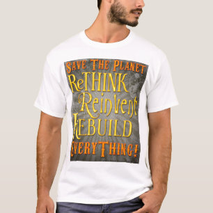 Rädda planeten t-shirt