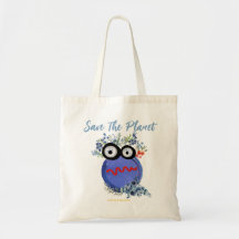 Rädda planeten Tote Bag