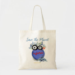 Rädda planeten Tote Bag Tygkasse
