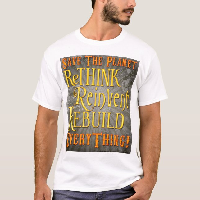 Rädda planeten tröja (Framsida)