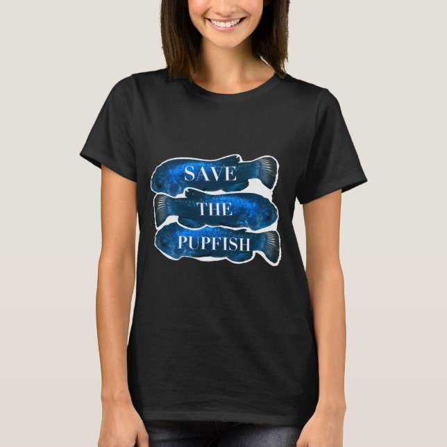 Rädda Pupfisken T Shirt (Framsida)