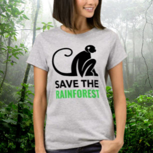 Rädda regnskogen t shirt