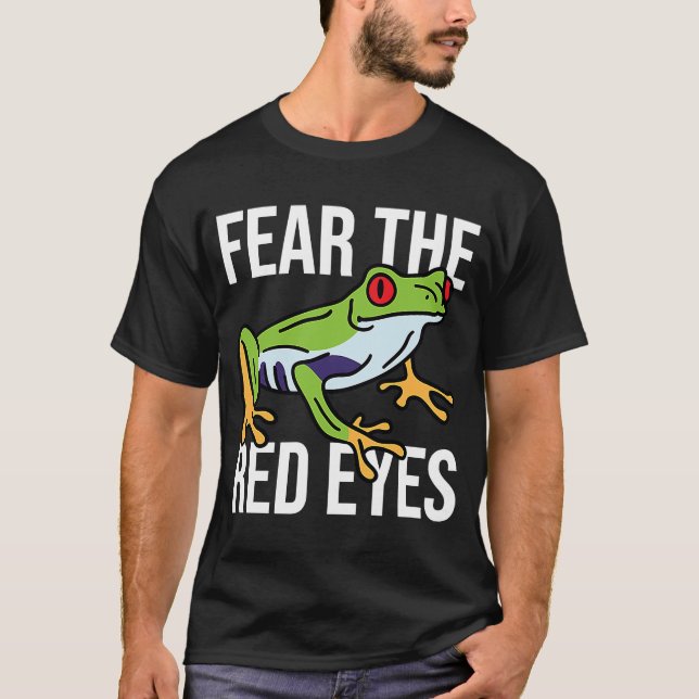 Rädda Röda Ögon T Shirt (Framsida)