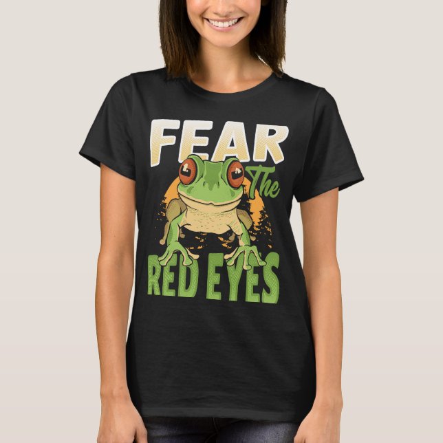 Rädda Röda Ögon T Shirt (Framsida)