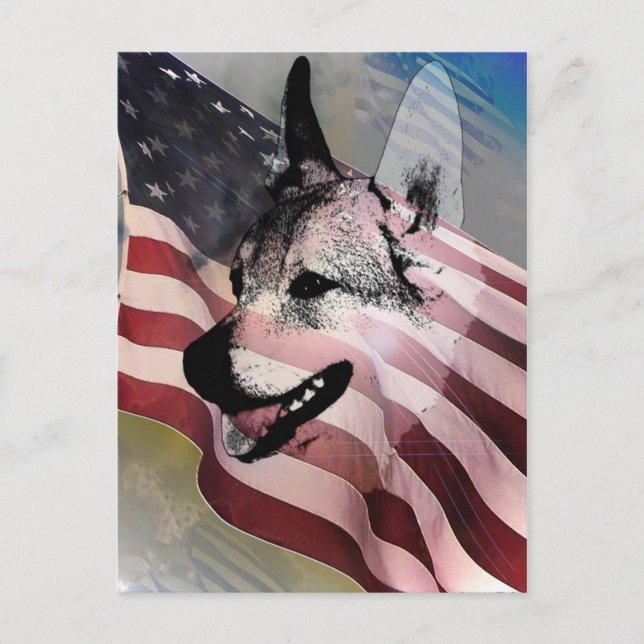 Rädda sällskapsdjur och sällskapsdjur vykort (Framsida)